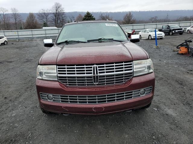 5LMJJ2J51BEJ01652 - 2011 LINCOLN NAVIGATOR MAROON photo 5