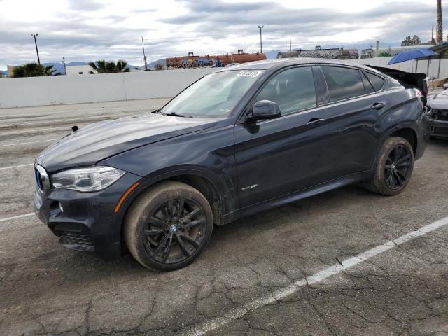 5UXKU2C56H0N84897 - 2017 BMW X6 XDRIVE35I BLUE photo 1