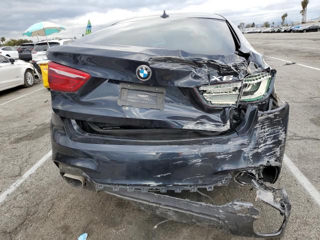 5UXKU2C56H0N84897 - 2017 BMW X6 XDRIVE35I BLUE photo 6