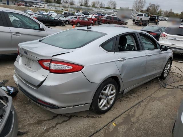 3FA6P0H72GR321836 - 2016 FORD FUSION SE SILVER photo 3