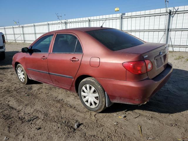 JTDBR32E670101448 - 2007 TOYOTA COROLLA CE BURGUNDY photo 2