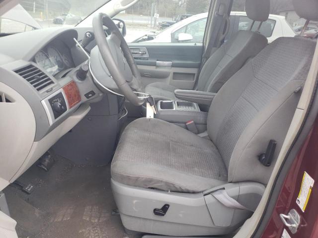2A8HR54P98R682870 - 2008 CHRYSLER TOWN & COU TOURING 勃艮第红 照片 7