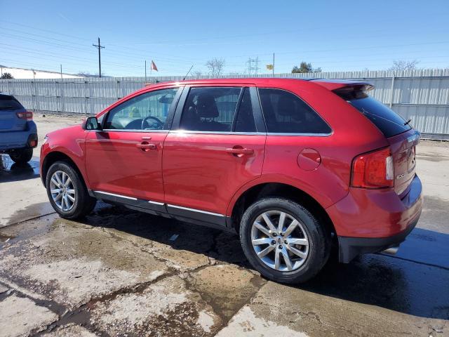 2FMDK3KC3BBB26841 - 2011 FORD EDGE LIMITED RED photo 2