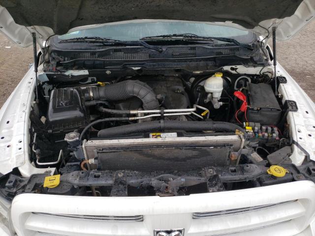 1C6RD7MT4CS328305 - 2012 DODGE RAM 1500 SPORT WHITE photo 11