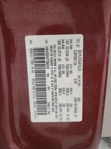 1A8HX58247F580399 - 2007 CHRYSLER ASPEN LIMITED Bordeaux photo 13