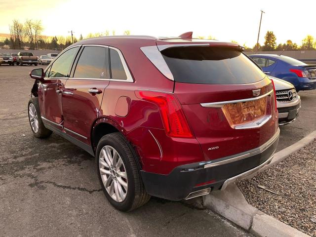 1GYKNFRS2KZ251595 - 2019 CADILLAC XT5 PREMIUM LUXURY RED photo 3