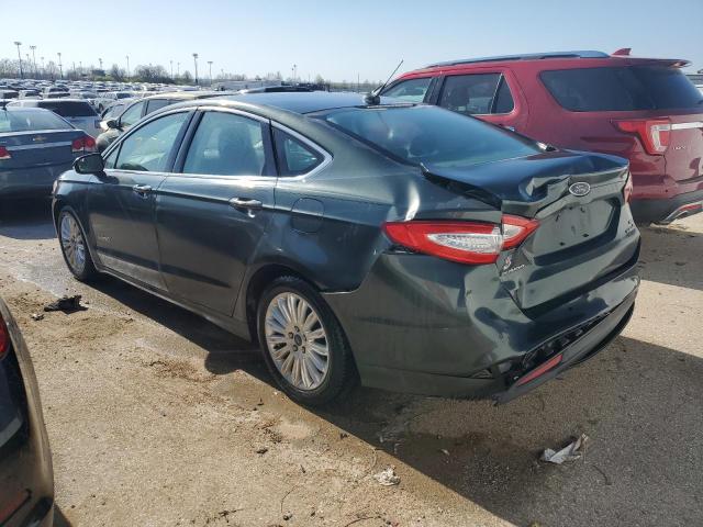 3FA6P0LU7GR143791 - 2016 FORD FUSION SE HYBRID GRAY photo 2