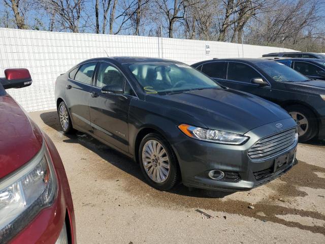 3FA6P0LU7GR143791 - 2016 FORD FUSION SE HYBRID GRAY photo 4