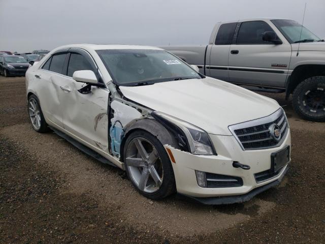 1G6AC5S34D0105729 - 2013 CADILLAC ATS PERFORMANCE WHITE photo 1