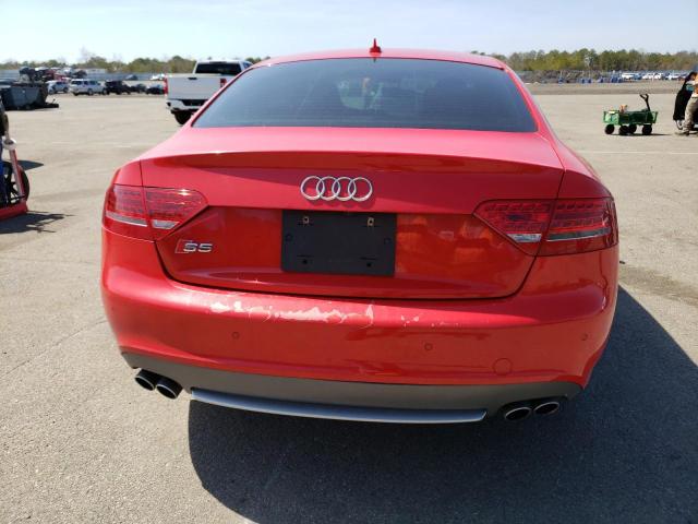 WAUCVAFR3BA071312 - 2011 AUDI S5 PREMIUM PLUS RED photo 6