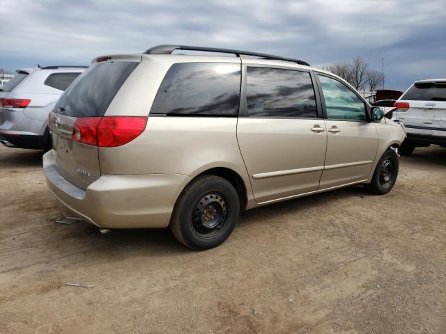 5TDZK23C97S036179 - 2007 TOYOTA SIENNA CE TAN photo 3