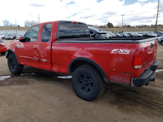 2FTRX18W12CA95682 - 2002 FORD F150 RED photo 2