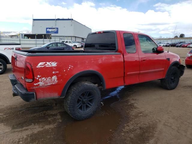 2FTRX18W12CA95682 - 2002 FORD F150 RED photo 3