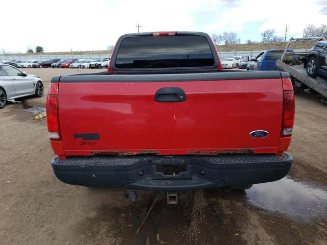 2FTRX18W12CA95682 - 2002 FORD F150 RED photo 6