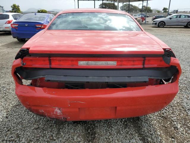 2C3CDYAG5EH306291 - 2014 DODGE CHALLENGER SXT RED photo 6