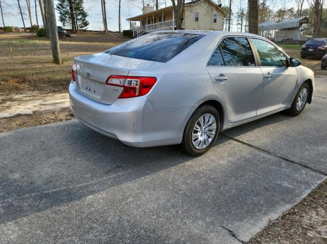 4T4BF1FK5CR162534 - 2012 TOYOTA CAMRY BASE GRAY photo 4