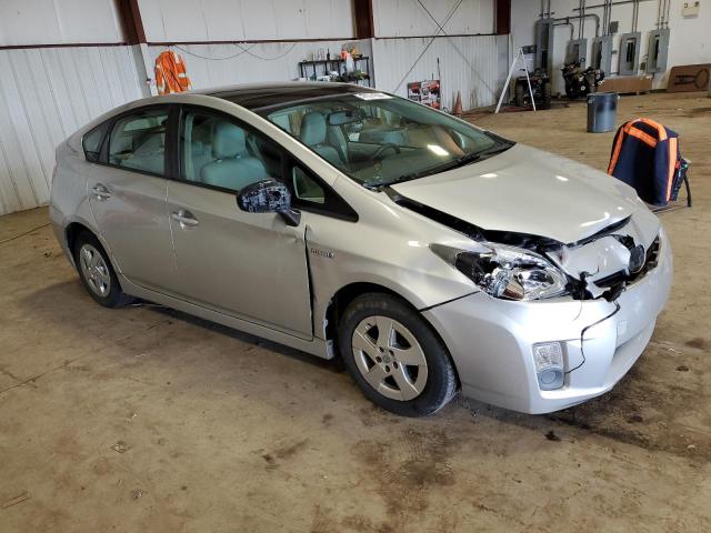 JTDKN3DU4A0056372 - 2010 TOYOTA PRIUS SILVER photo 4