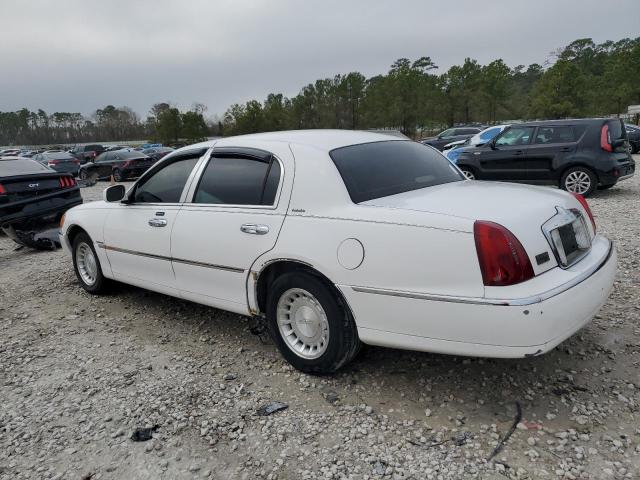 1LNHM81W91Y650775 - 2001 LINCOLN TOWN CAR EXECUTIVE Weiß Foto 2
