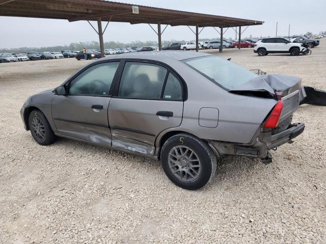 2HGES16325H586406 - 2005 HONDA CIVIC DX VP 银色 照片 2