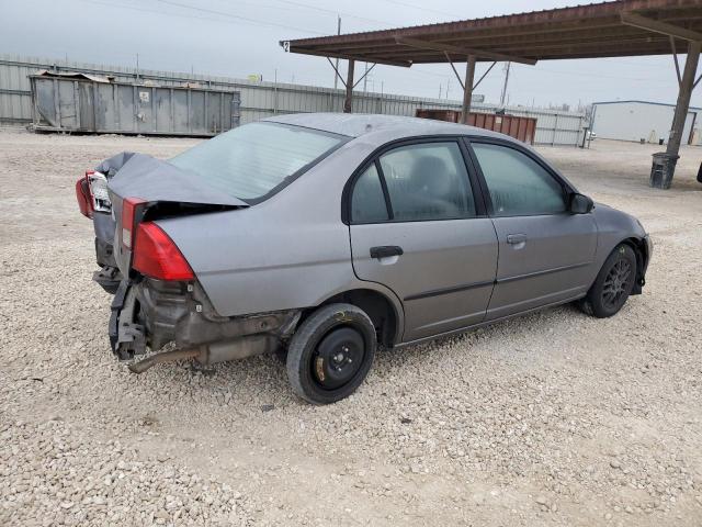 2HGES16325H586406 - 2005 HONDA CIVIC DX VP 银色 照片 3