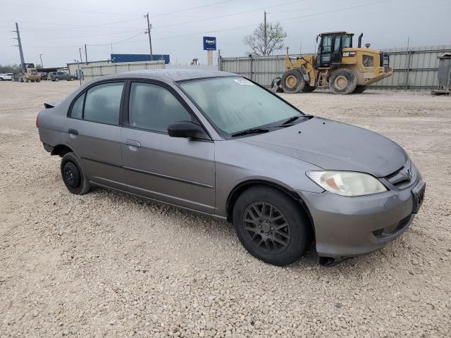 2HGES16325H586406 - 2005 HONDA CIVIC DX VP 银色 照片 4