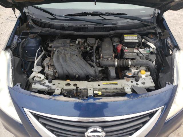 3N1CN7AP9DL852314 - 2013 NISSAN VERSA S BLUE photo 11