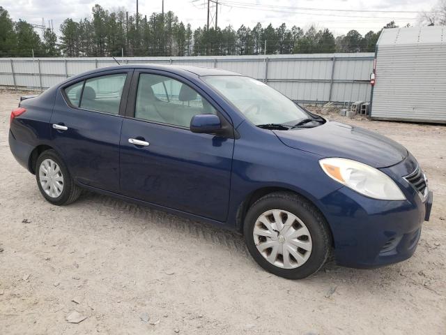 3N1CN7AP9DL852314 - 2013 NISSAN VERSA S BLUE photo 4