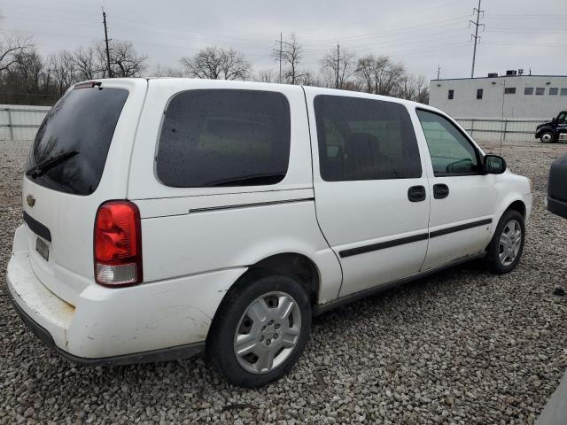 1GBDV13197D184570 - 2007 CHEVROLET UPLANDER INCOMPLETE WHITE photo 3