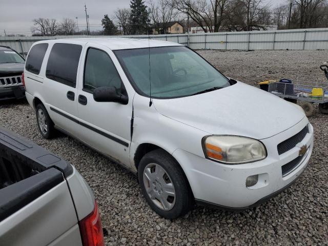 1GBDV13197D184570 - 2007 CHEVROLET UPLANDER INCOMPLETE WHITE photo 4