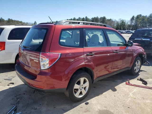JF2SHABC9DH437129 - 2013 SUBARU FORESTER 2.5X RED photo 3
