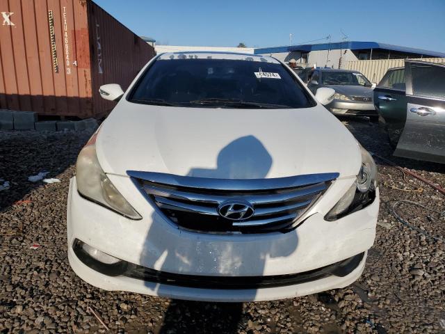 5NPEC4AC0EH878969 - 2014 HYUNDAI SONATA SE WHITE photo 5