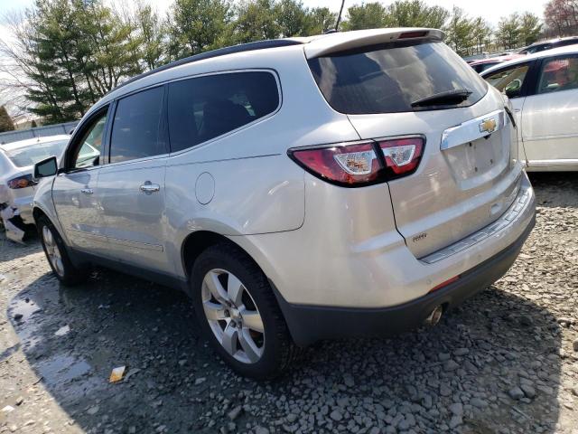 1GNKVJKDXEJ344623 - 2014 CHEVROLET TRAVERSE LTZ GRAY photo 2