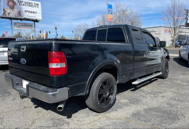 1FTPX12554FA40277 - 2004 FORD F150 BLACK photo 4