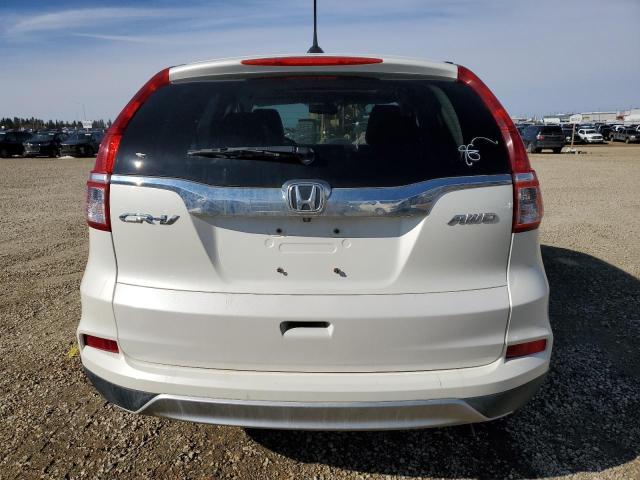 2HKRM4H79FH116698 - 2015 HONDA CR-V EXL WHITE photo 6