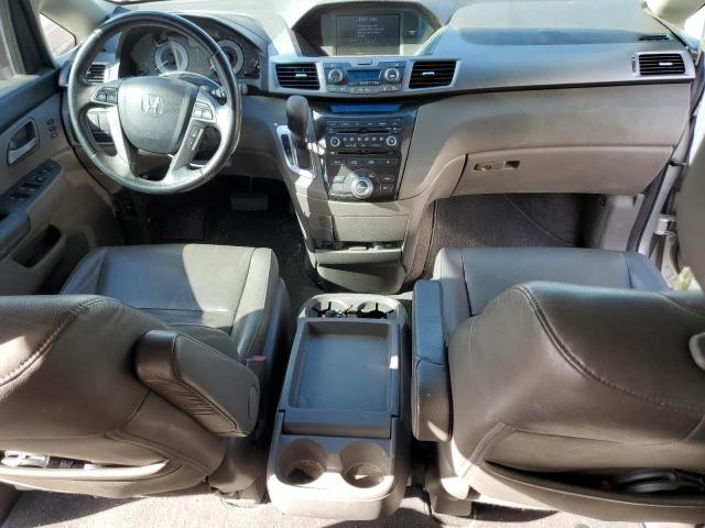 5FNRL5H99BB035994 - 2011 HONDA ODYSSEY TOURING SILVER photo 8