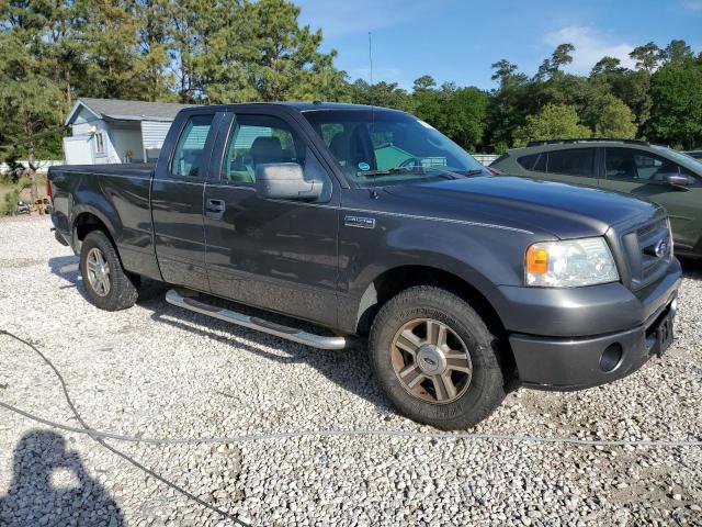 1FTRX12W78FB99146 - 2008 FORD F150 GRAY photo 4