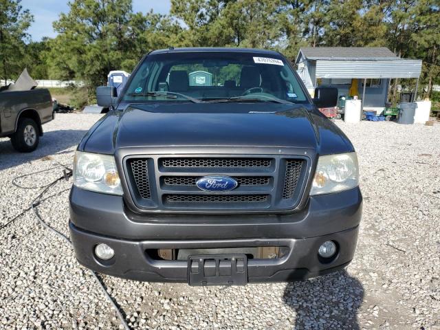 1FTRX12W78FB99146 - 2008 FORD F150 GRAY photo 5