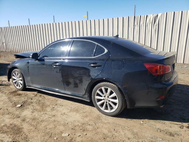 JTHBF5C2XA5124863 - 2010 LEXUS IS 250 BLACK photo 2