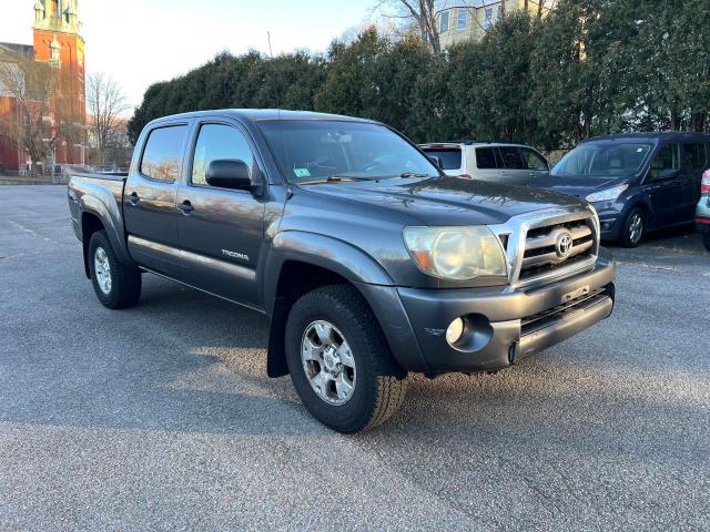 3TMLU4EN2AM044190 - 2010 TOYOTA TACOMA DOUBLE CAB CHARCOAL photo 1