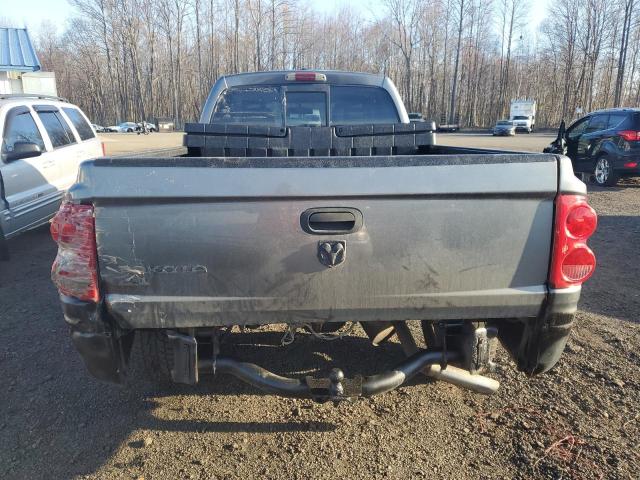 1D7HW42K07S108243 - 2007 DODGE DAKOTA SLT GRAY photo 6