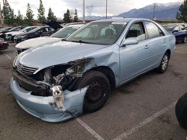 4T1BE32K06U674320 - 2006 TOYOTA CAMRY LE BLUE photo 1