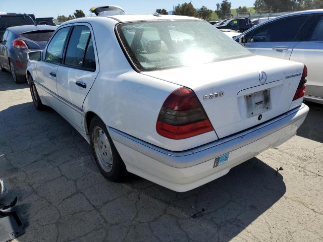 WDBHA24G5YA841254 - 2000 MERCEDES-BENZ C 230 WHITE photo 2