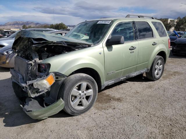 1FMCU03138KB66840 - 2008 FORD ESCAPE XLT GREEN photo 1