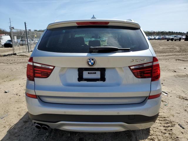 5UXWX9C3XH0W78085 - 2017 BMW X3 XDRIVE28I SILVER photo 6