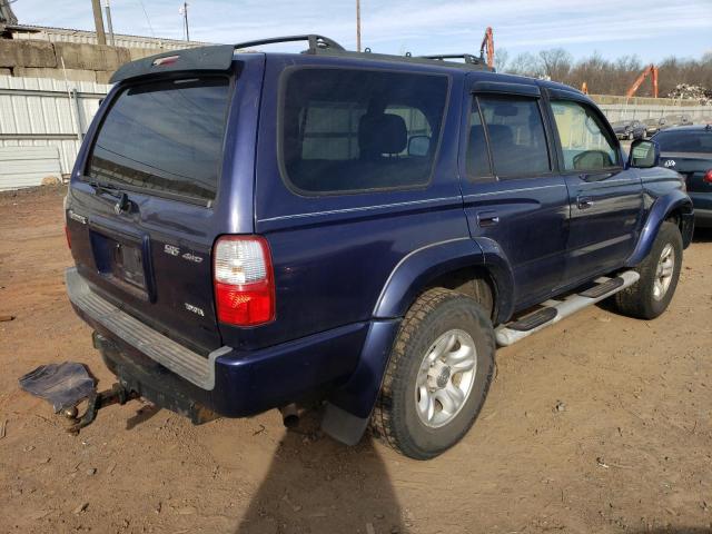 JT3HN86R420389919 - 2002 TOYOTA 4RUNNER SR5 BLUE photo 3