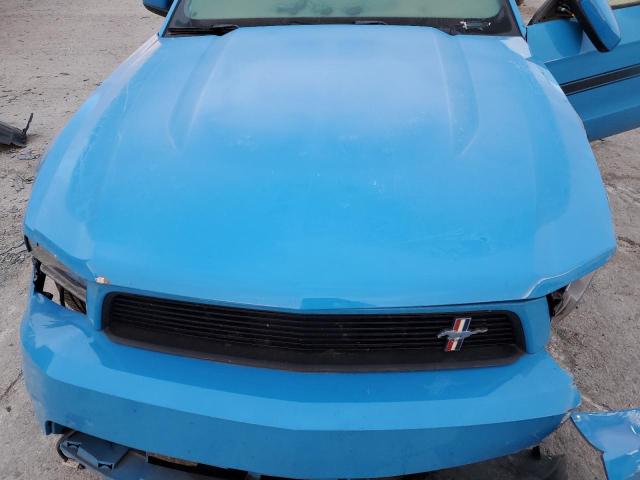 1ZVBP8FF7C5275660 - 2012 FORD MUSTANG GT BLUE photo 11