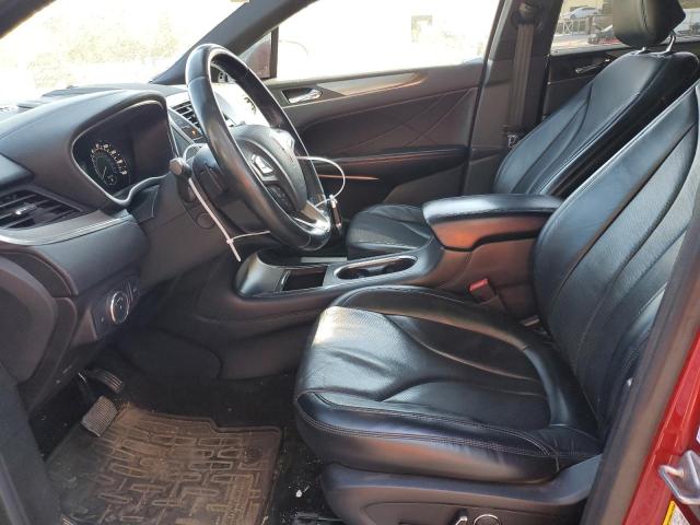 5LMCJ3C98GUJ18508 - 2016 LINCOLN MKC RESERVE BURGUNDY photo 7
