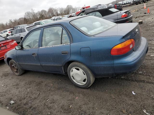 1Y1SK5286YZ430699 - 2000 CHEVROLET GEO PRIZM BASE BLUE photo 2