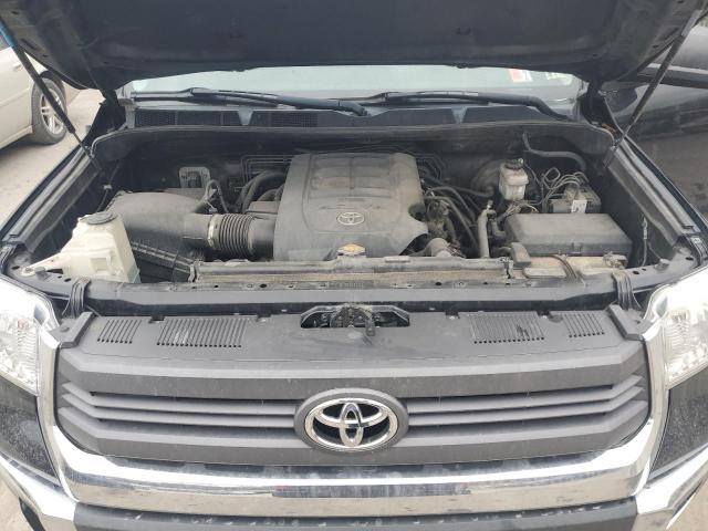 5TFUM5F10EX056716 - 2014 TOYOTA TUNDRA DOUBLE CAB SR/SR5 BLACK photo 11