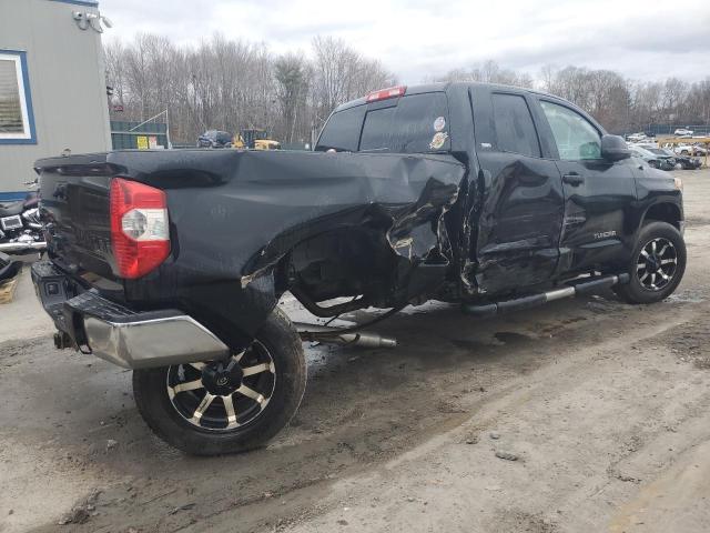 5TFUM5F10EX056716 - 2014 TOYOTA TUNDRA DOUBLE CAB SR/SR5 BLACK photo 3